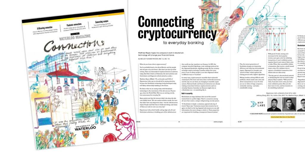Image of University of Waterloo magazine