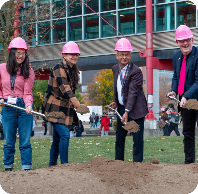 Waterloo Students & Staff Digging